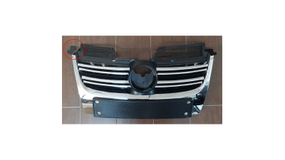 Grila radiator VW Jetta / Golf Combi (1K5/1Km), 09.2005-09.2010, 1K5853653A, 951405 COLT RUPT