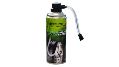 Spray umflat roti Breckner Germany cu aer comprimat si cauciuc lichid 400 ml