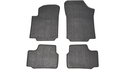 Set covorase auto din cauciuc Vw Up! 2012-, Skoda Citigo 2012-, Seat MII 2012-, Negru, Gledring, 4 buc.